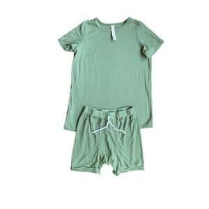 Childhoods Rib Knit Shirt and Shorts Set 10/11